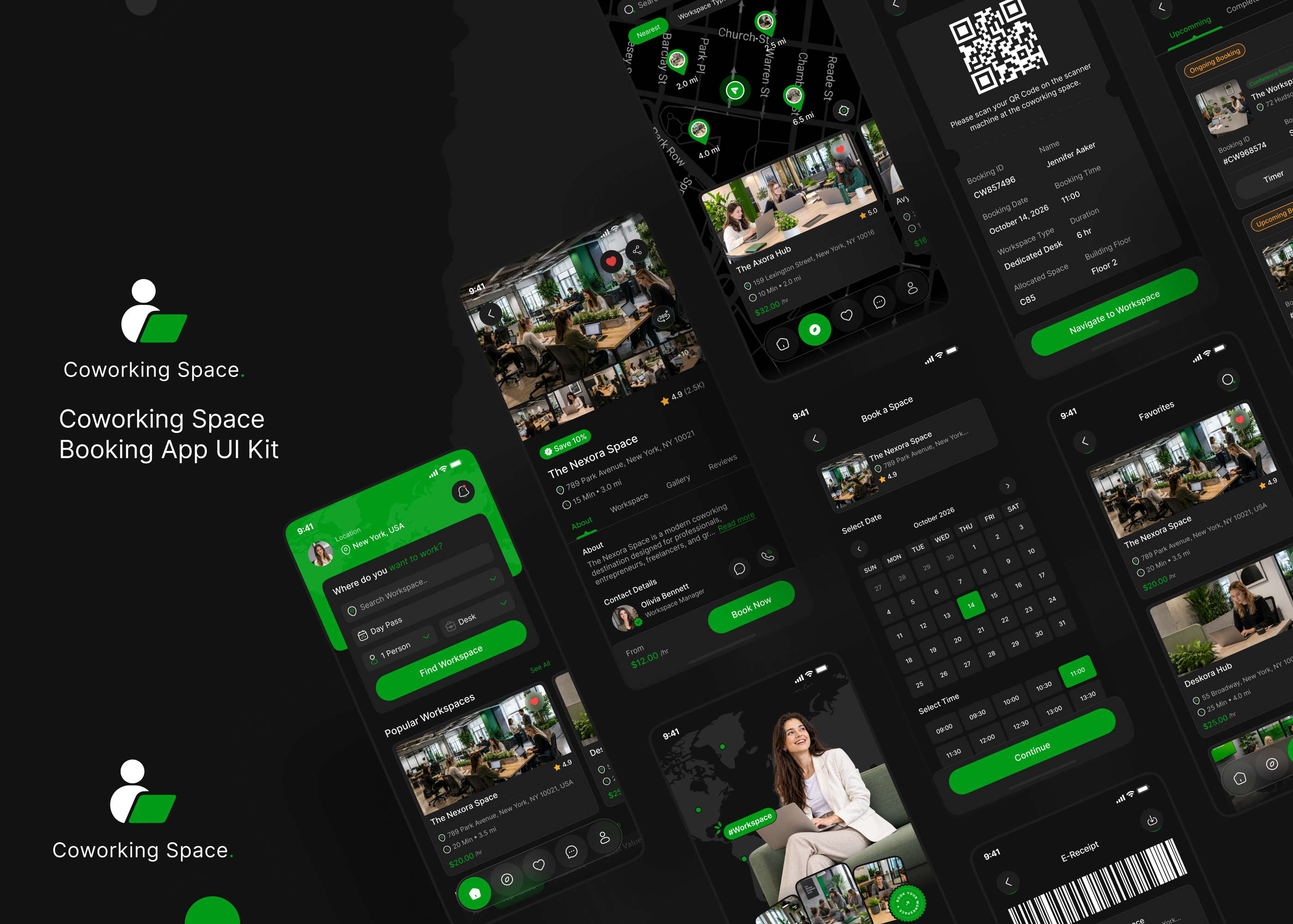 coworking space booking app
